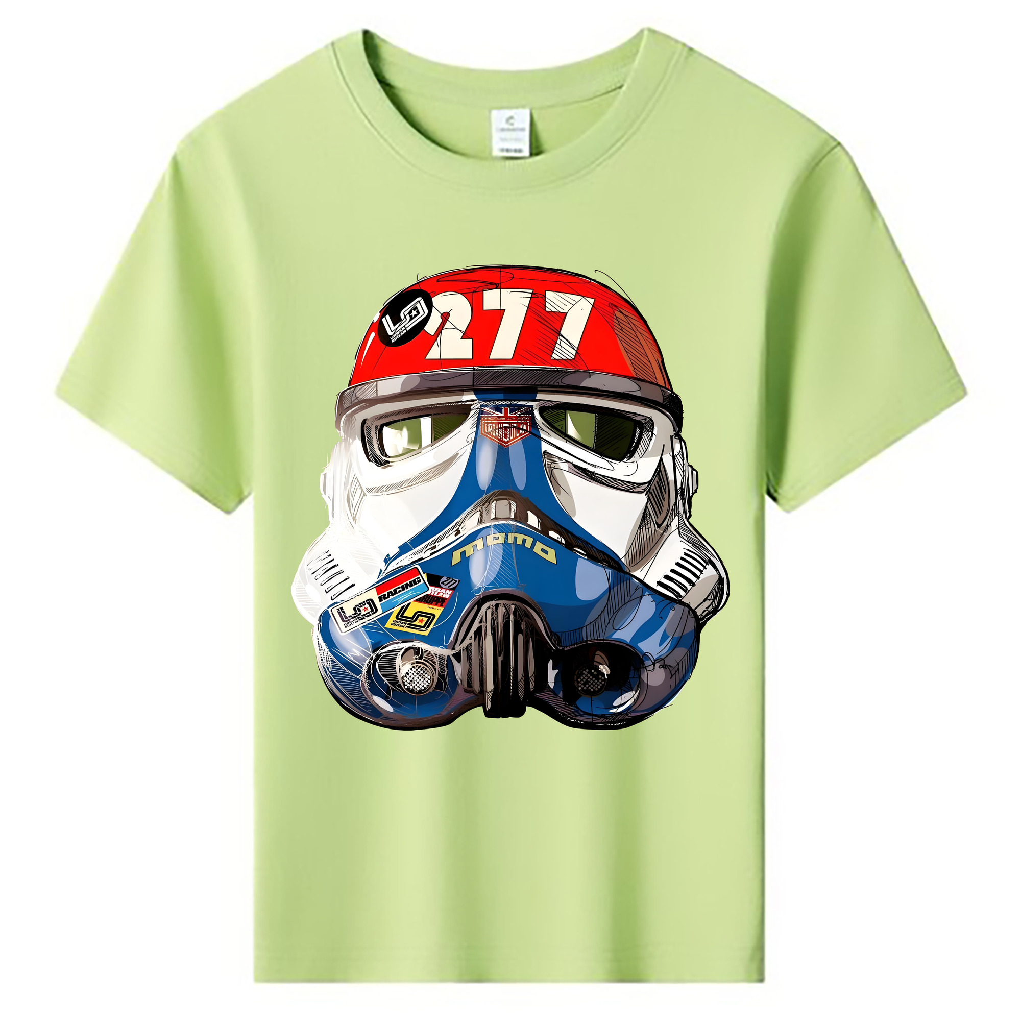 （画像用） スター・ウォーズ Star Wars 綿100％キッズTシャツ（フロントプリント）